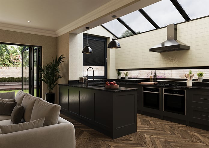 Pleated (Blackout), Black - Perfect Fit Blind - Image 7